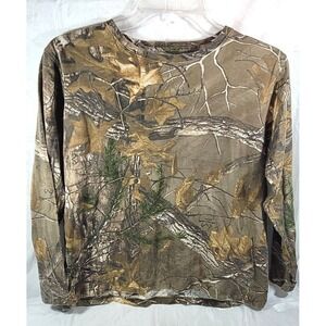 Gander Mountain Guide Series RealTree Camo Long Sleeve T-Shirt - Youth XL